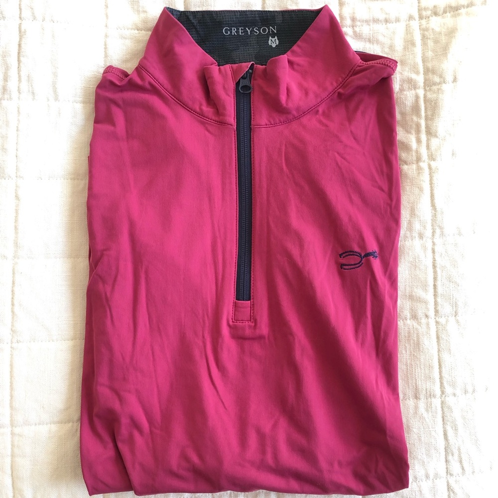 Long sleeve lightweight quarter zip